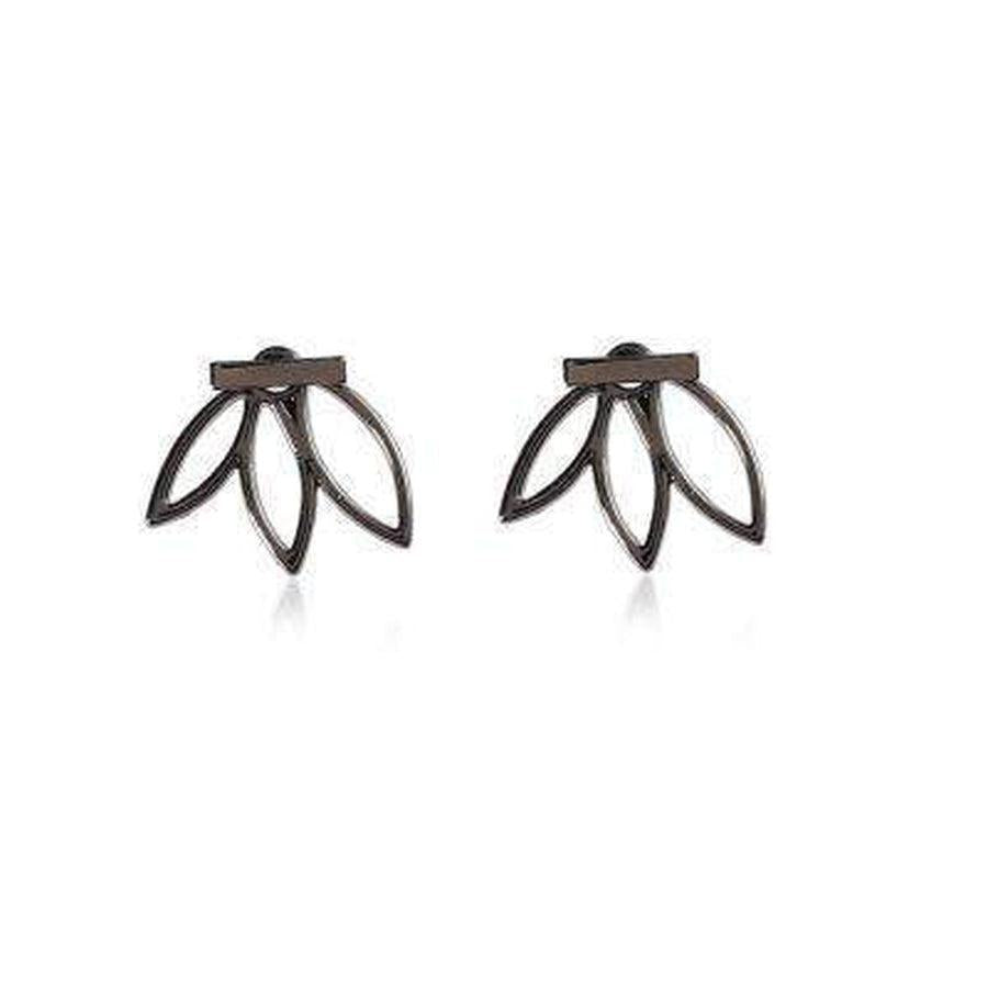 VONALA Boucles D’Oreilles Pendantes Fleur De Lotus En Argent 925 – Design Élégant & Symbolique, Cadeau Femme & Ado