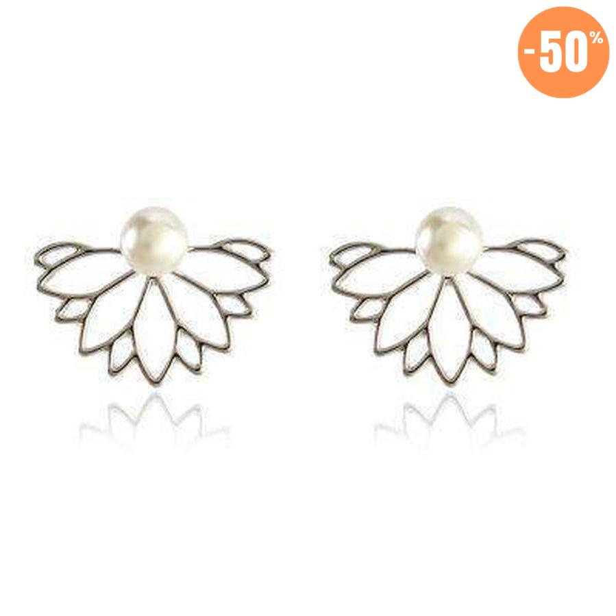 Boucles d'oreilles fleur de Lotus