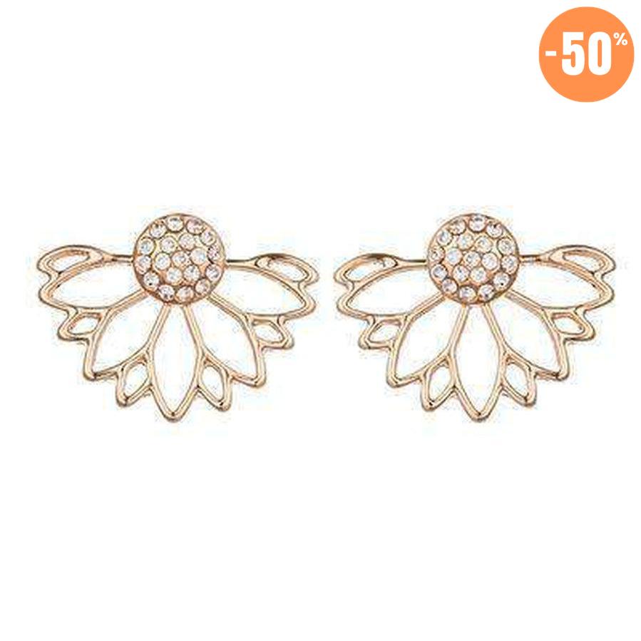 Boucles d'oreilles fleur de Lotus