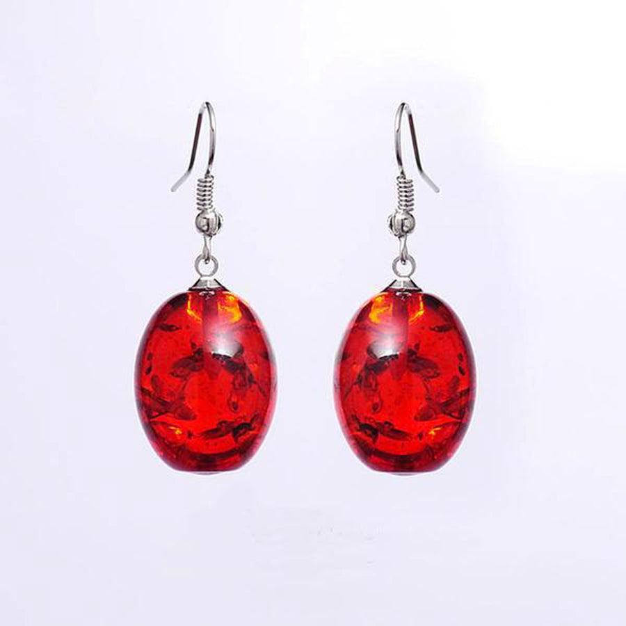 Boucles d’oreilles pendantes esprit rétro