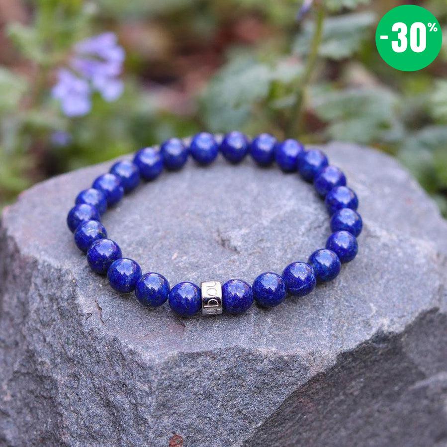 Bracelet « Amélioration de l’expression » en Lapis Lazuli