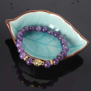 Bracelet Bouddha en Amethystes