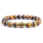 Bracelet Bouddha et Œil de tigre brun