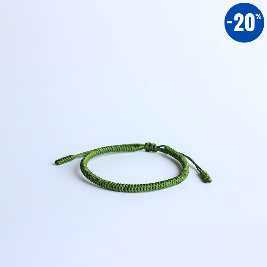 Bracelet bouddhiste nœud chanceux