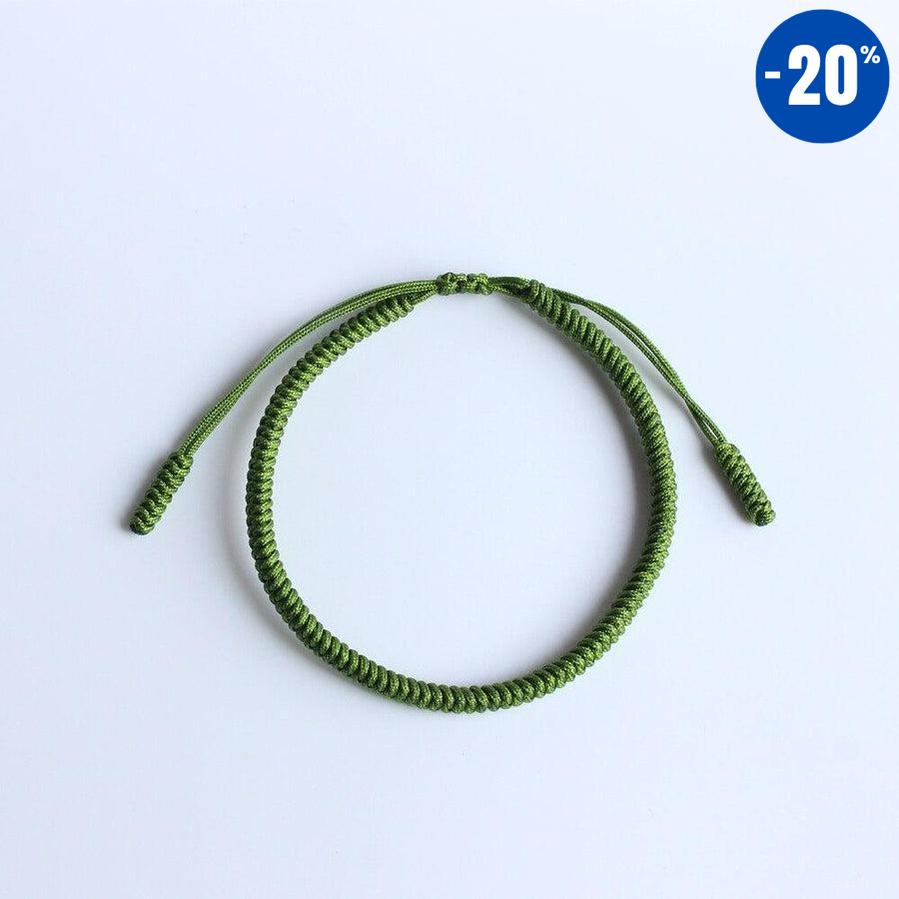 Bracelet bouddhiste nœud chanceux