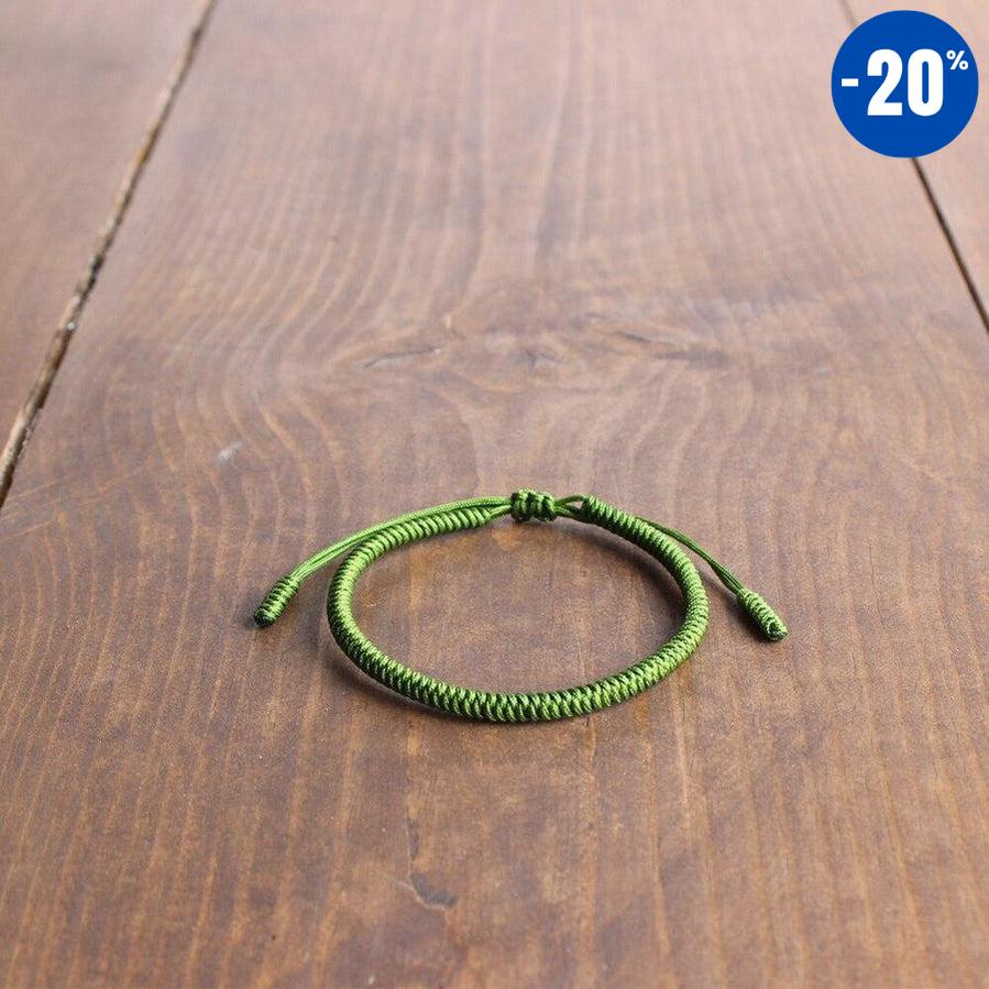 Bracelet bouddhiste nœud chanceux