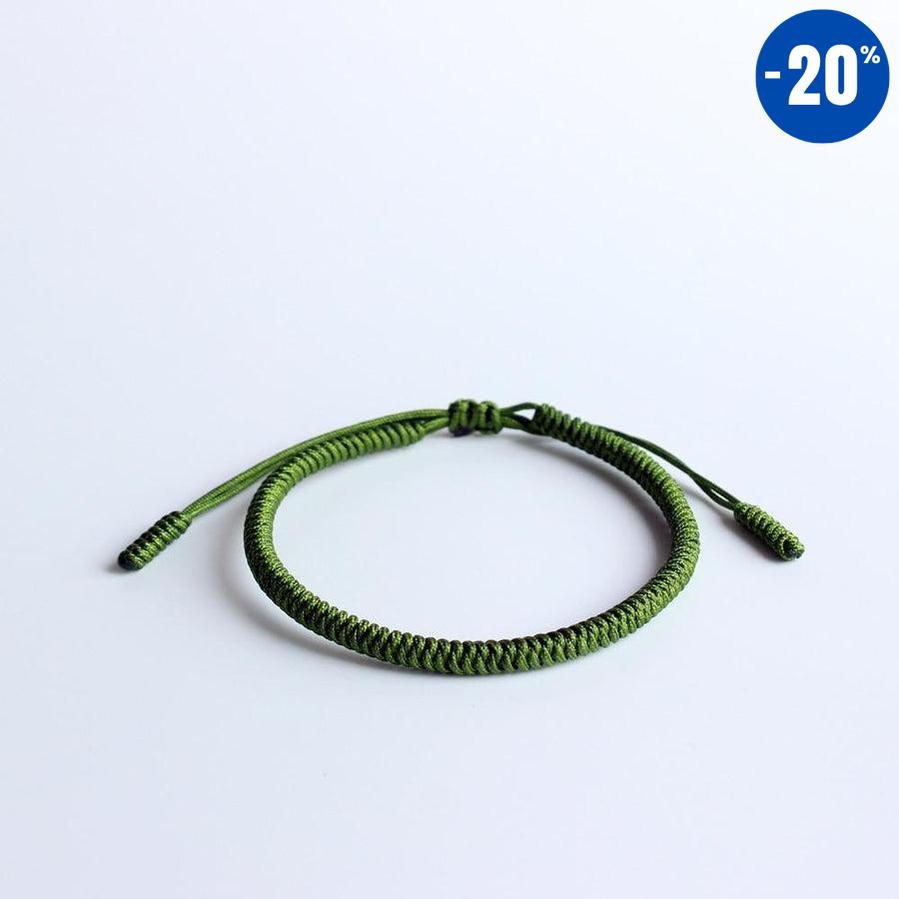 Bracelet bouddhiste nœud chanceux