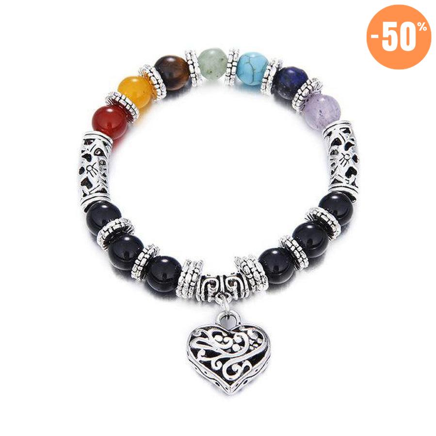 Bracelet d'AMOUR et de VITALITE des 7 chakras