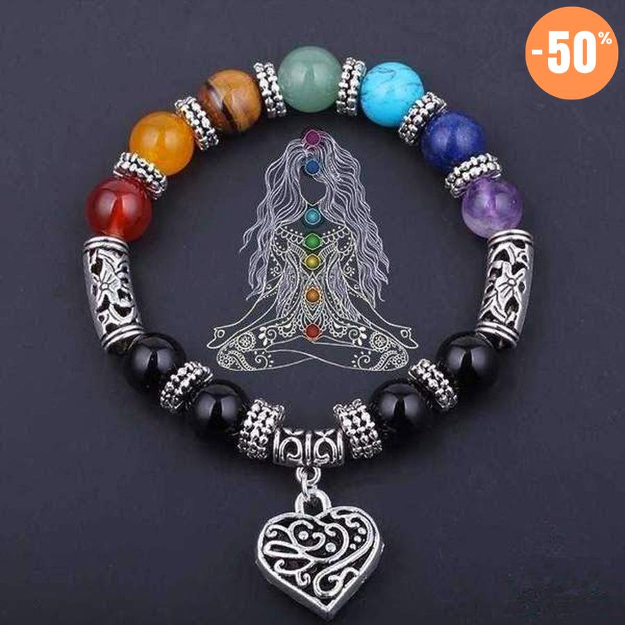 Bracelet d'AMOUR et de VITALITE des 7 chakras
