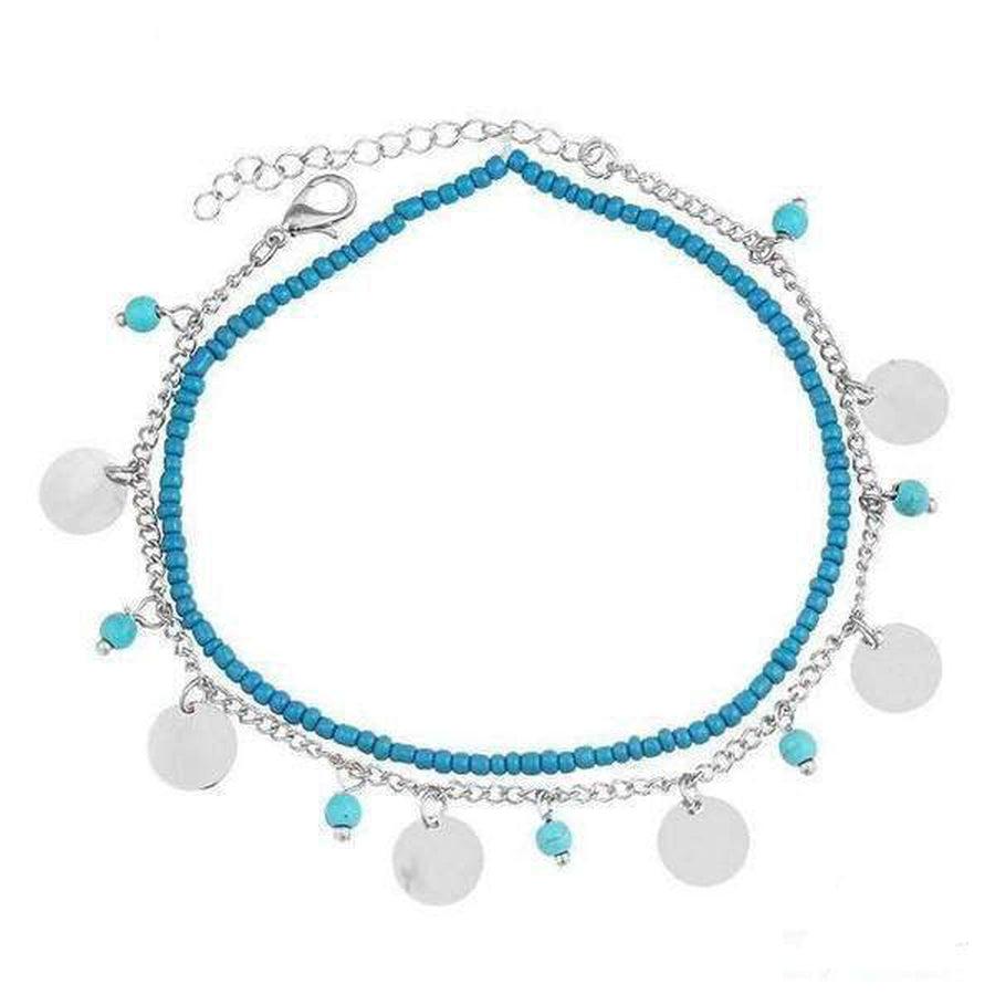 Bracelet de cheville style bohemien