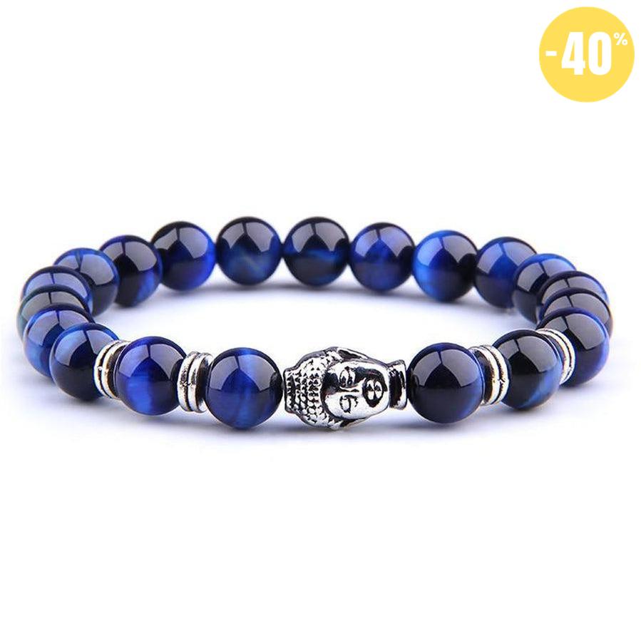 Bracelet de protection Lapis Lazuli et tête de Bouddha