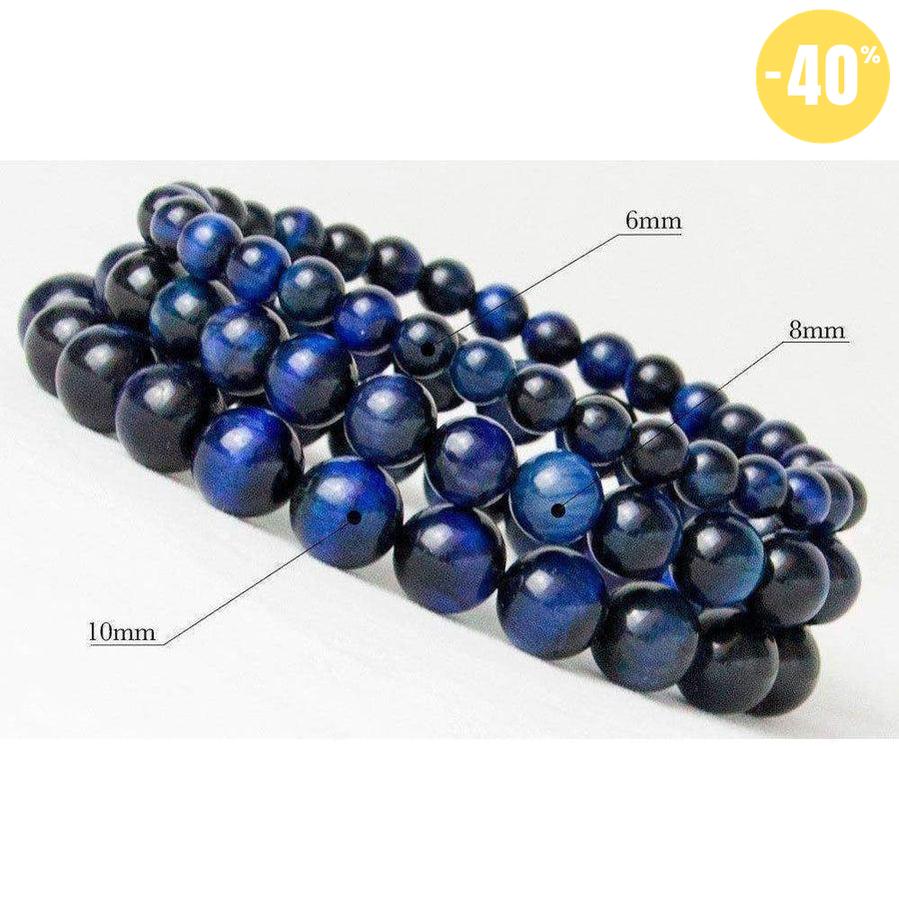 Bracelet de PROTECTION Oeil de Faucon (ou Oeil de Tigre Bleu)