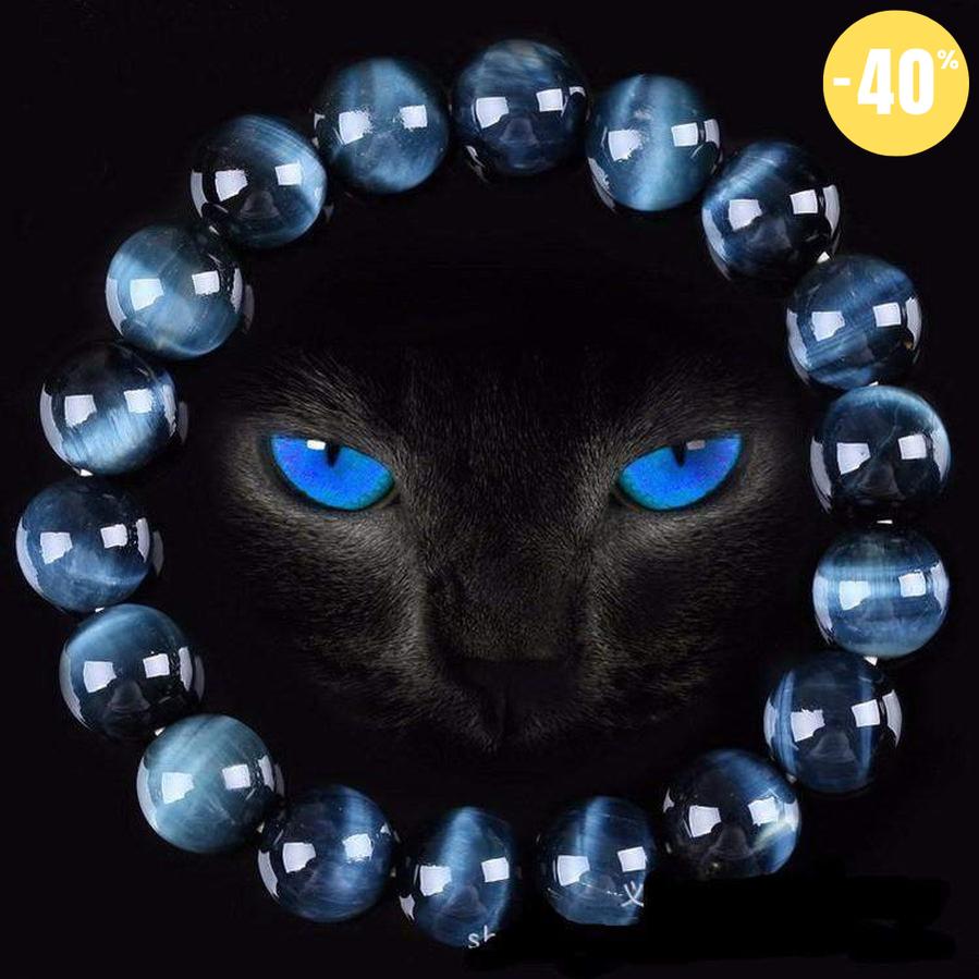 Bracelet de PROTECTION Oeil de Faucon (ou Oeil de Tigre Bleu)
