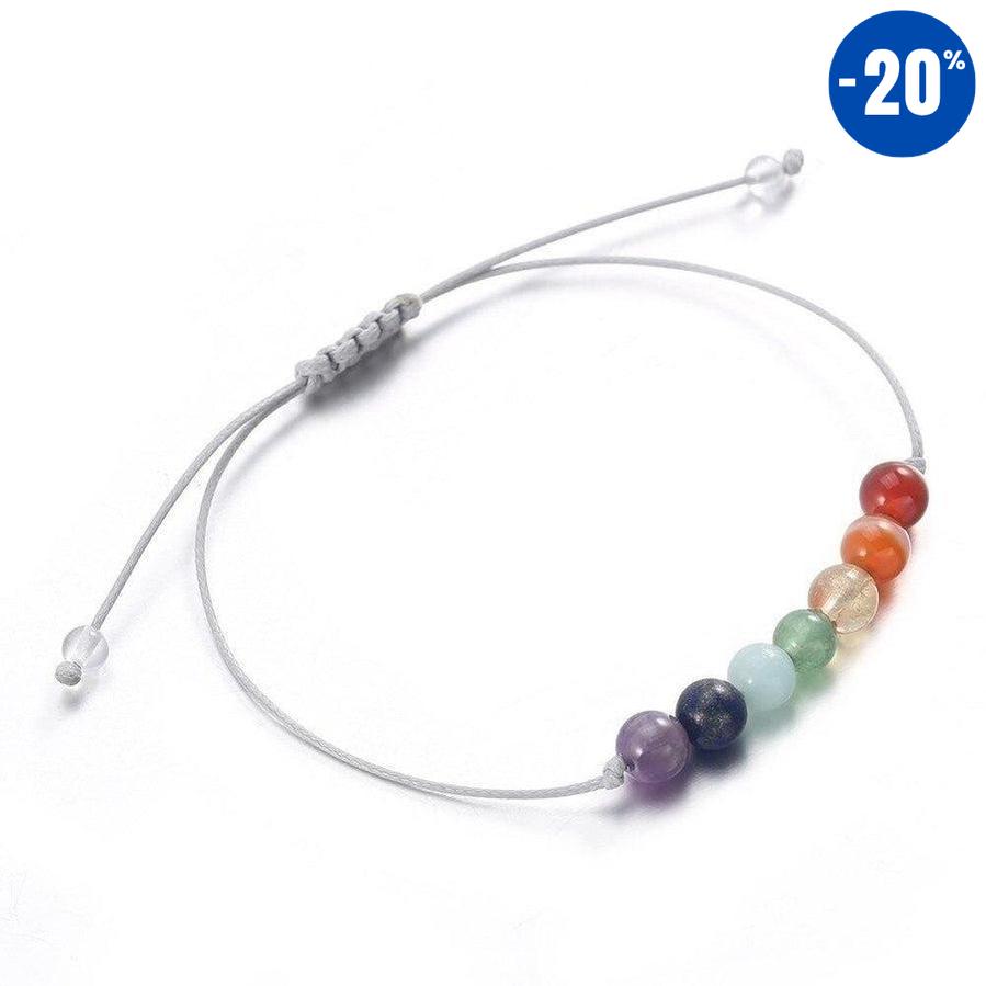 Bracelet de « souhait » des 7 Chakras