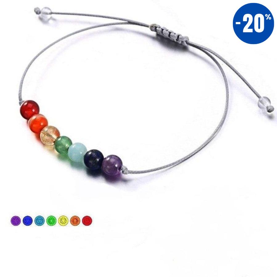Bracelet de « souhait » des 7 Chakras