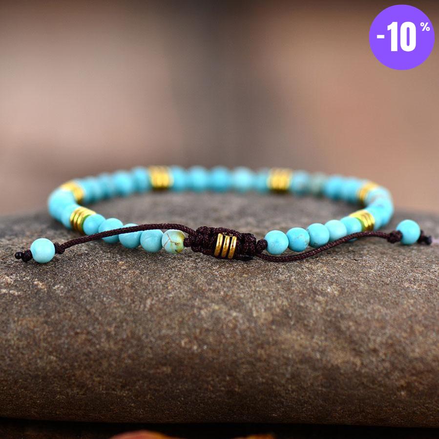 Bracelet des amoureux en Turquoise naturelle