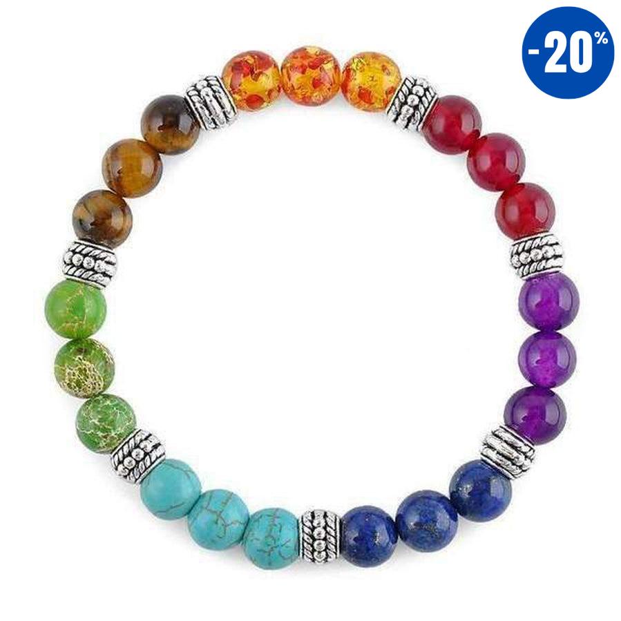 Bracelet d'harmonisation des 7 Chakras