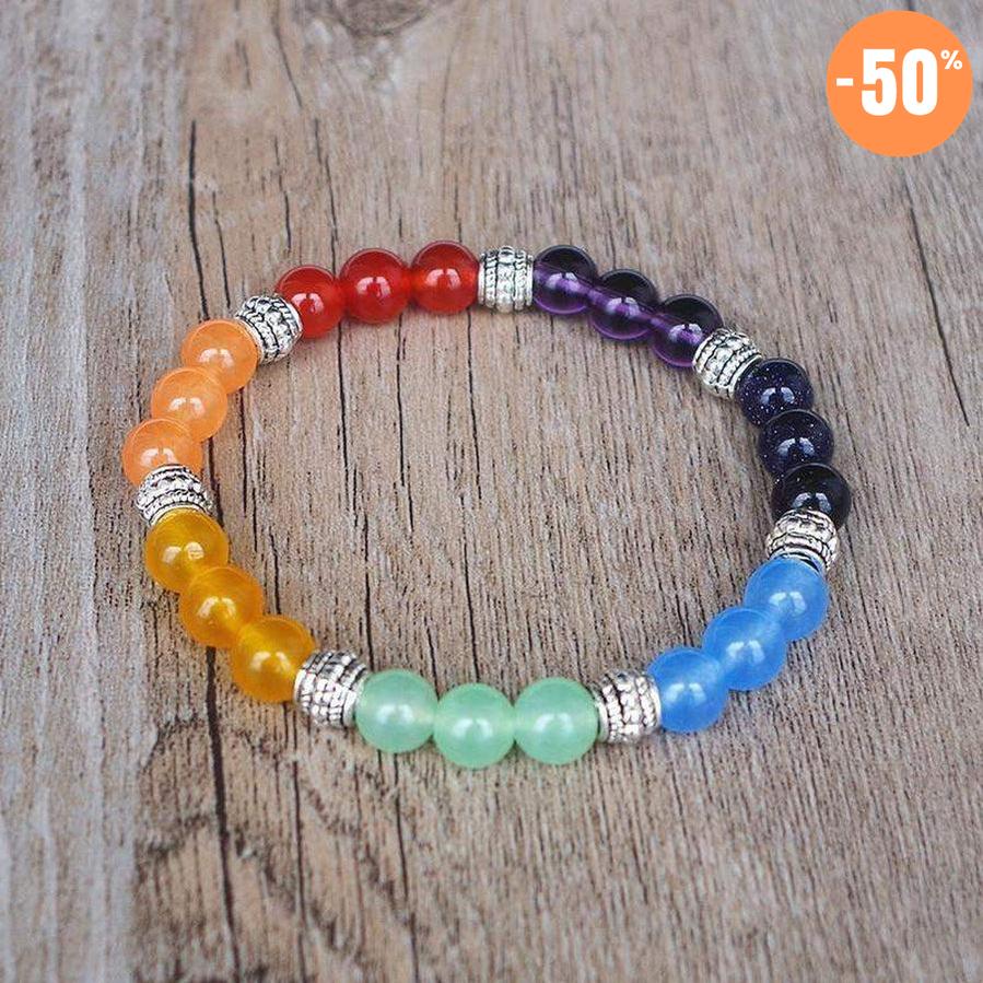 Bracelet d'harmonisation des 7 Chakras II