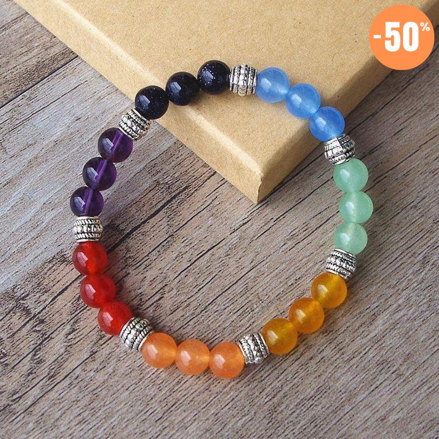 Bracelet d'harmonisation des 7 Chakras II