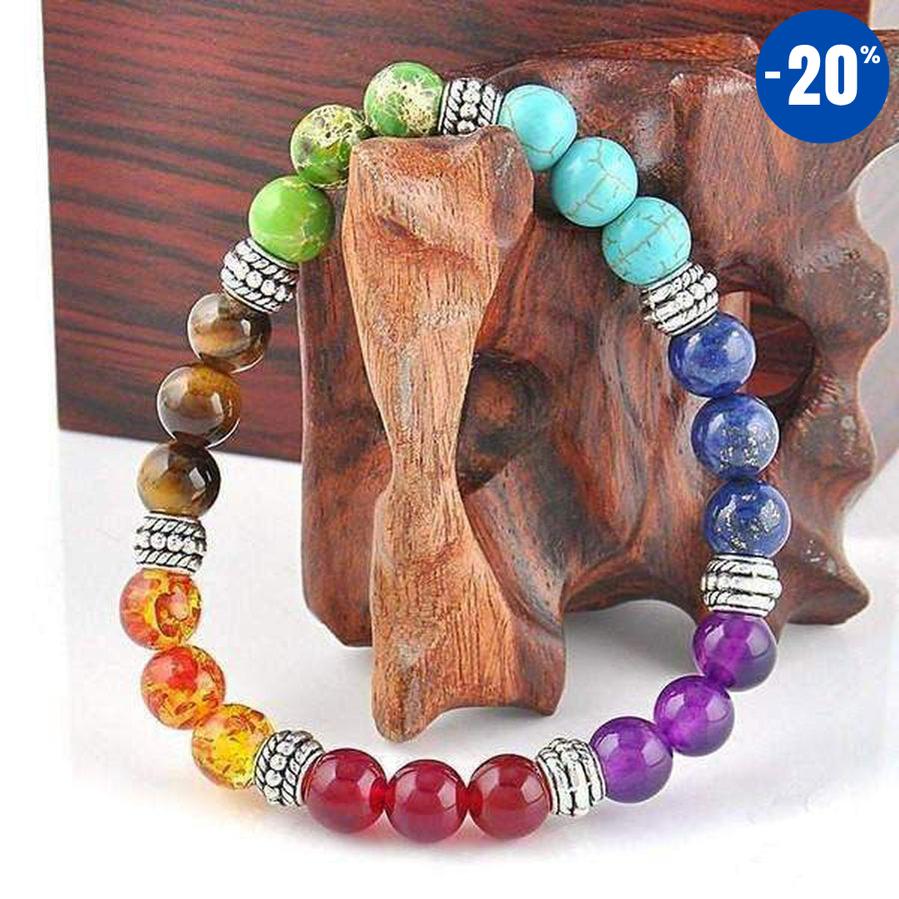 Bracelet d'harmonisation des 7 Chakras