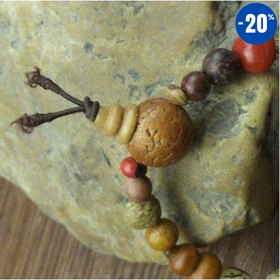 Bracelet en graines de Bodhi fait main