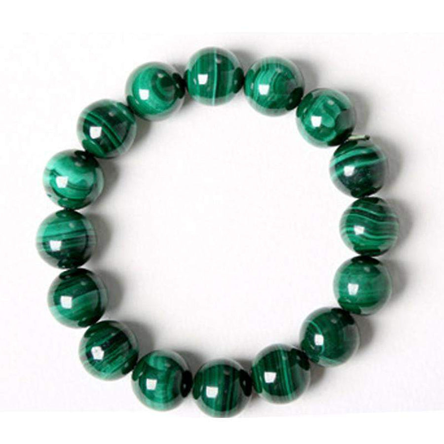 Bracelet en Malachite synthétique