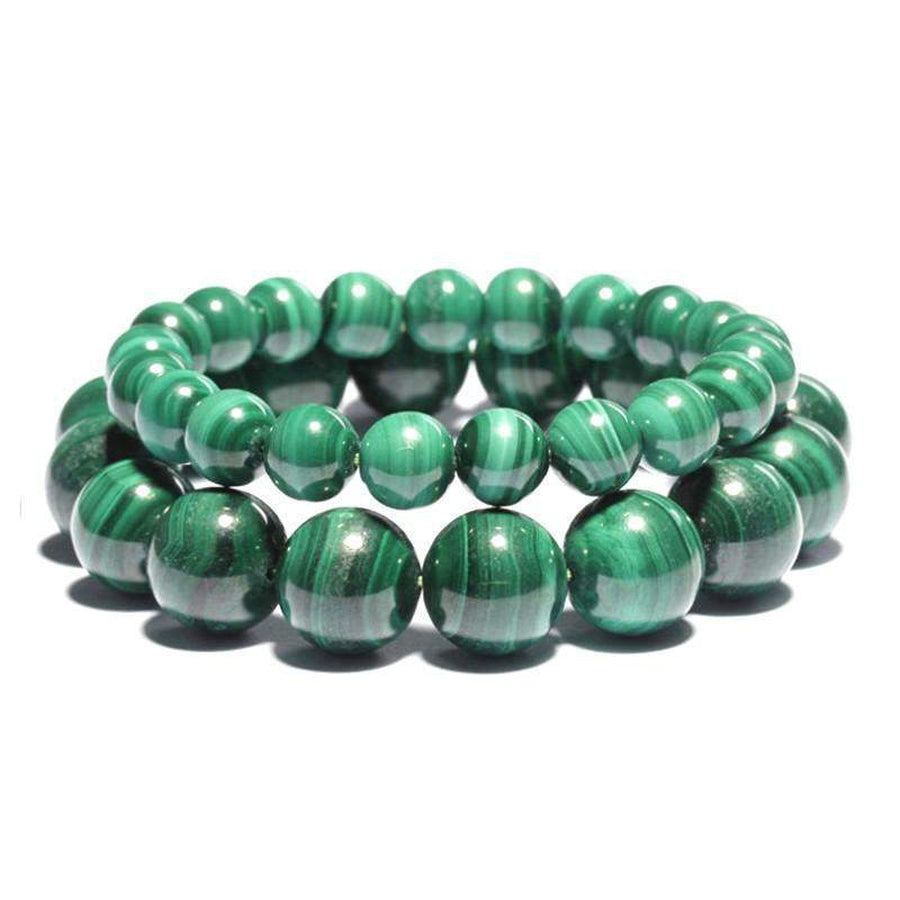 Bracelet en Malachite synthétique