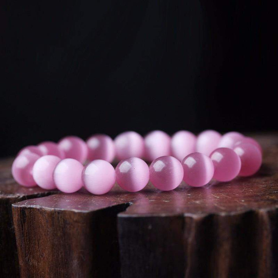 Bracelet en Opale Rose des Andes