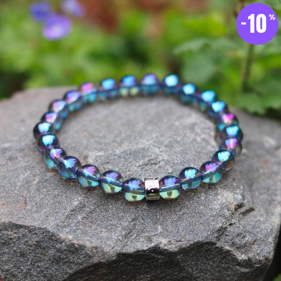 Bracelet « Énergie spirituelle » en Quartz Aura