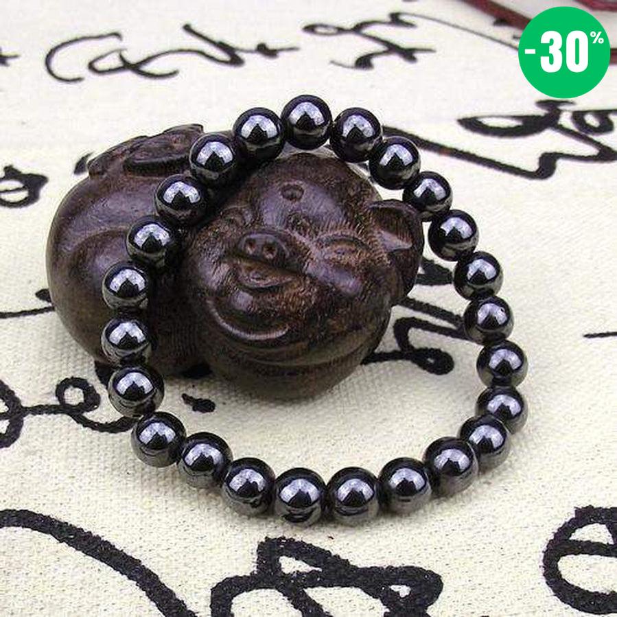 Bracelet magnétique en hematite