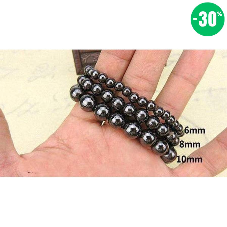 Bracelet magnétique en hematite