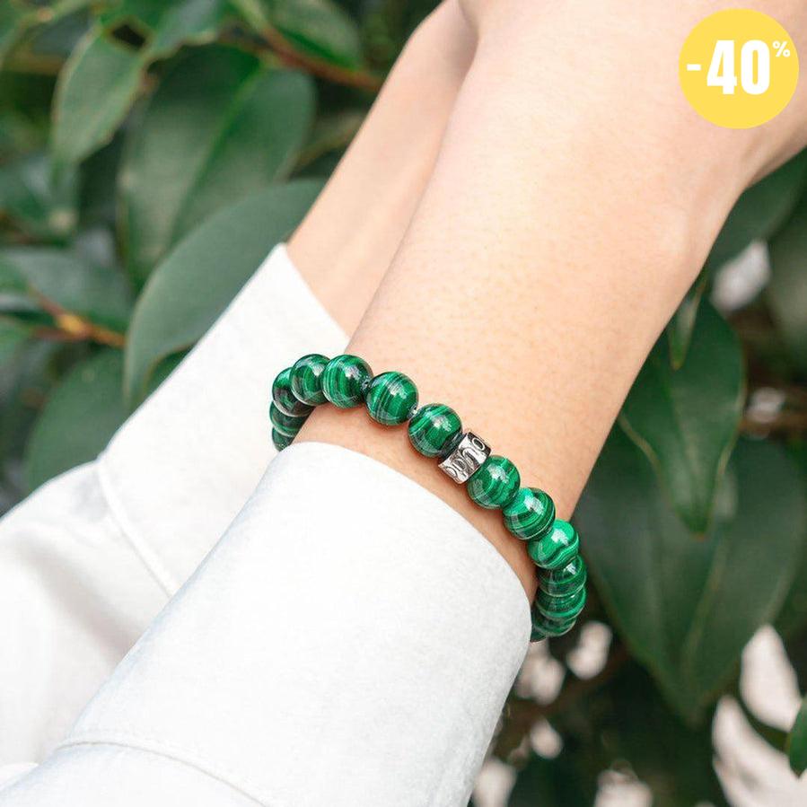 Bracelet « Soulagement des douleurs » en Malachite