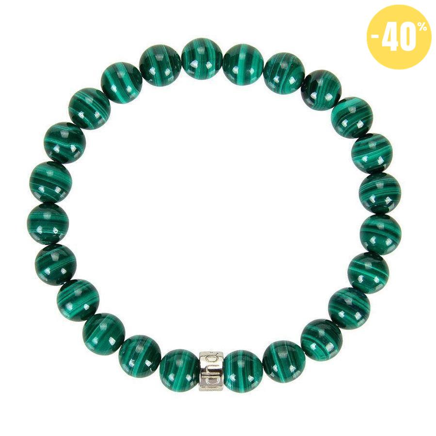 Bracelet « Soulagement des douleurs » en Malachite