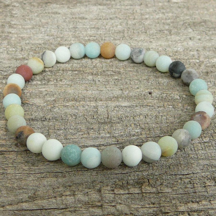 Bracelet «Tendresse et Union» en amazonite