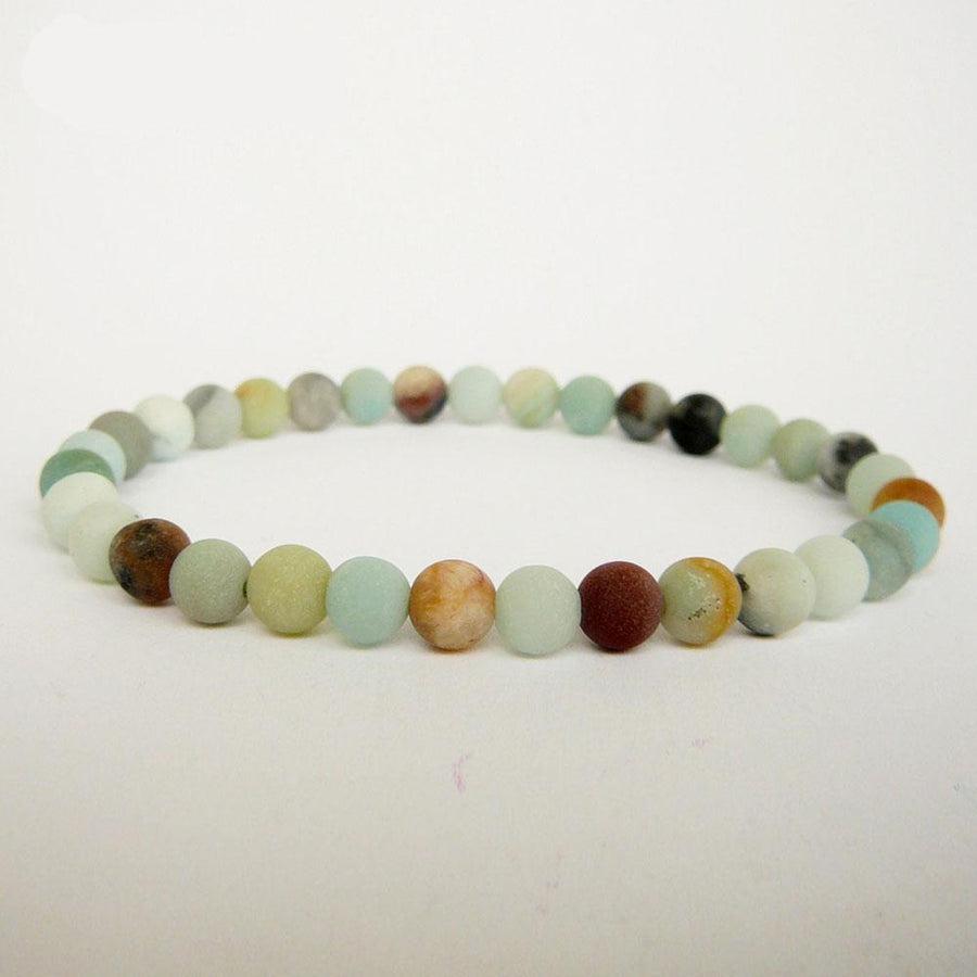 Bracelet «Tendresse et Union» en amazonite