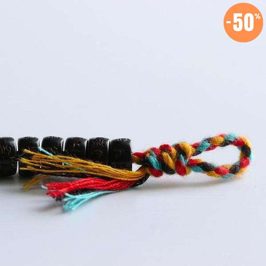 Bracelet tibétain bouddhiste mantra de grande compassion