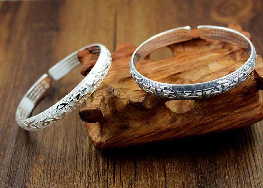 Bracelet tibétain «Om Mani Padme Hum»