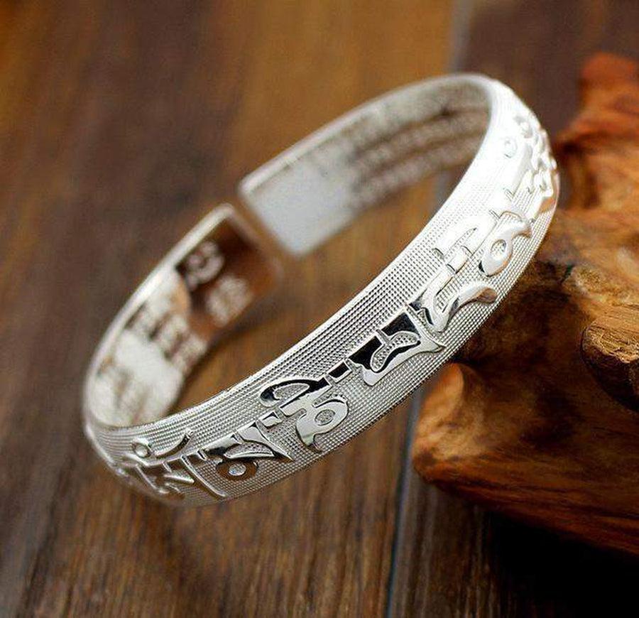 Bracelet tibétain «Om Mani Padme Hum»