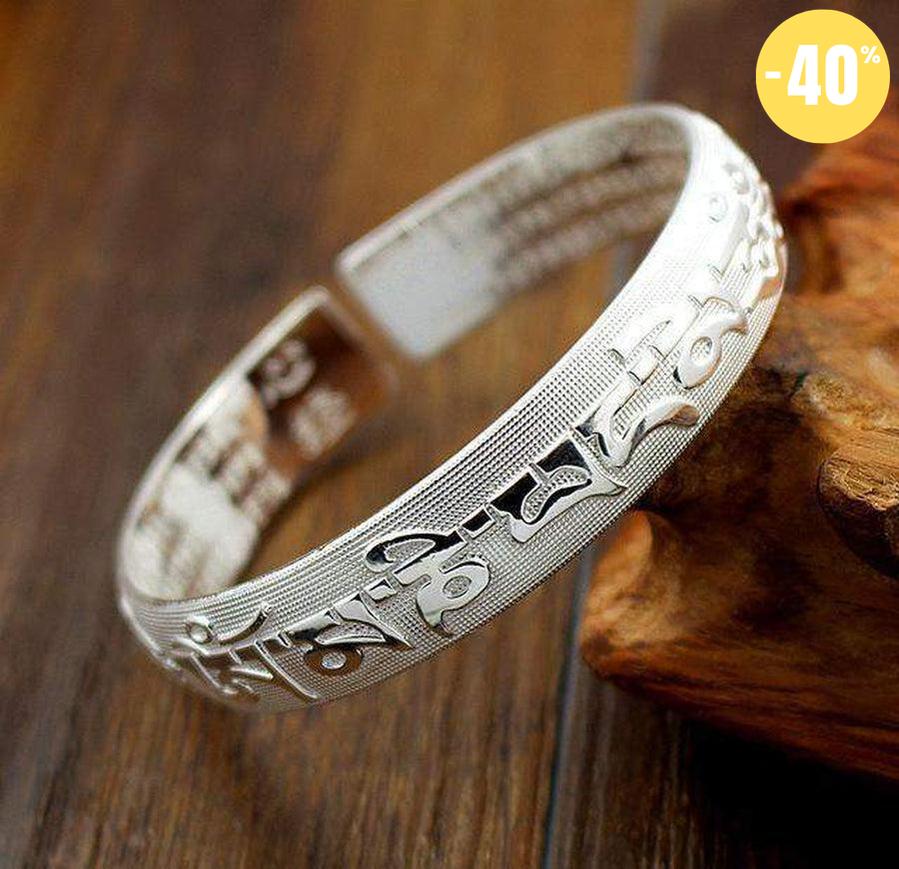 Bracelet tibétain «Om Mani Padme Hum»
