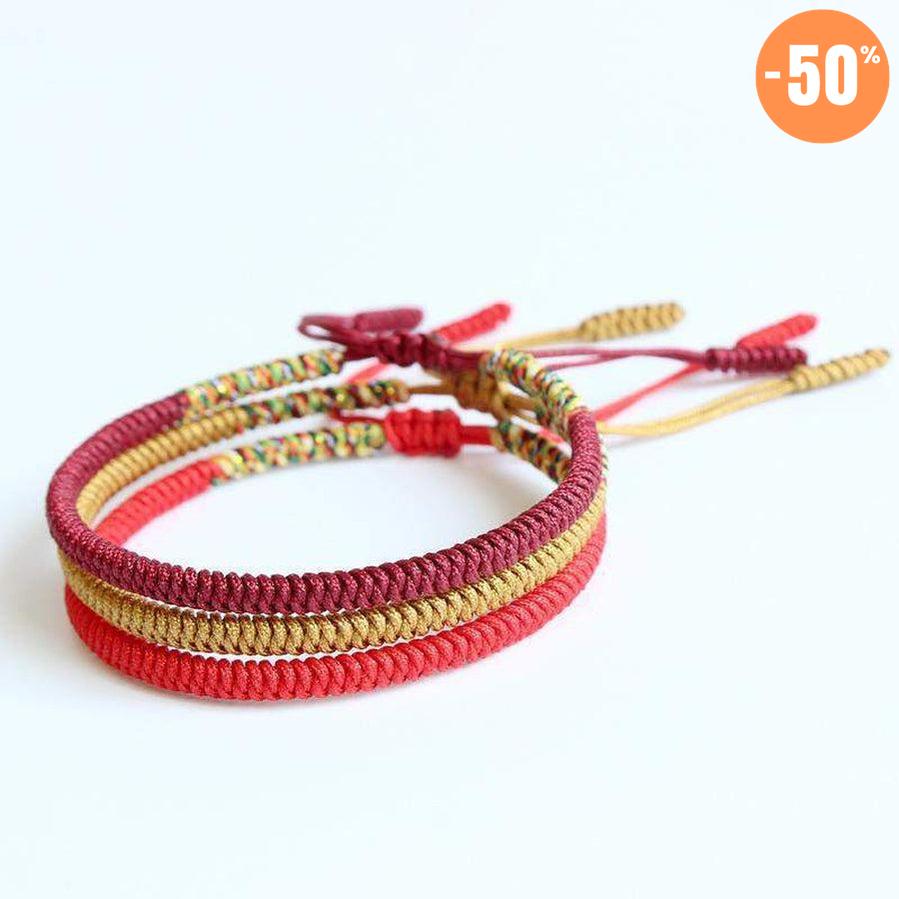 Bracelets Porte Bonheur tressés à la main