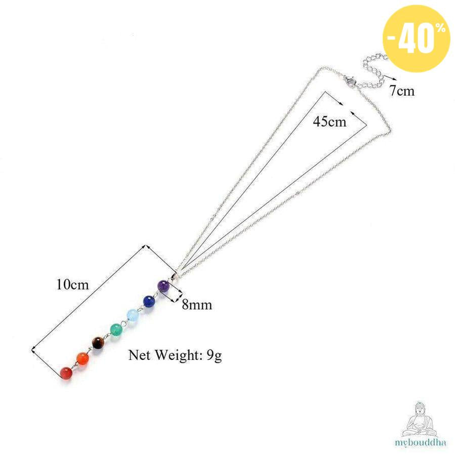 Collier des 7 chakras