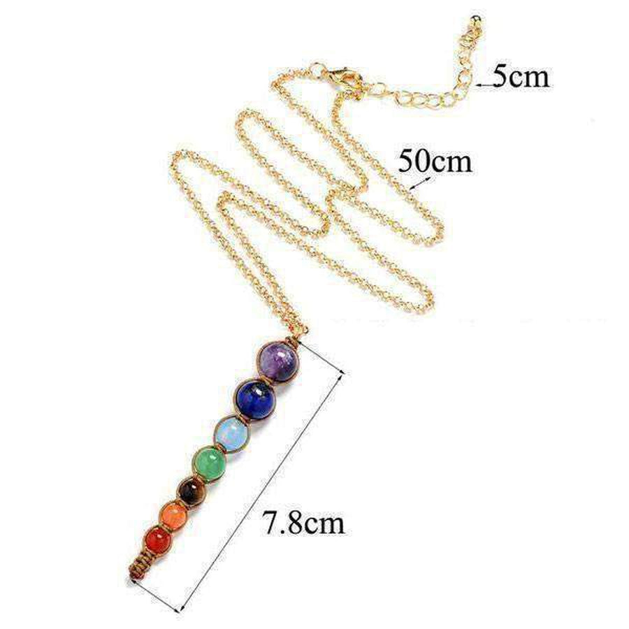 Collier des 7 Chakras