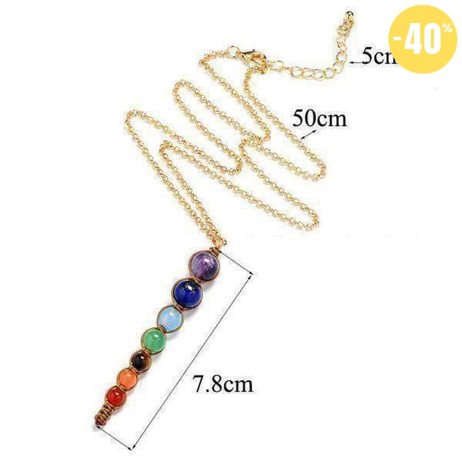 Collier des 7 Chakras
