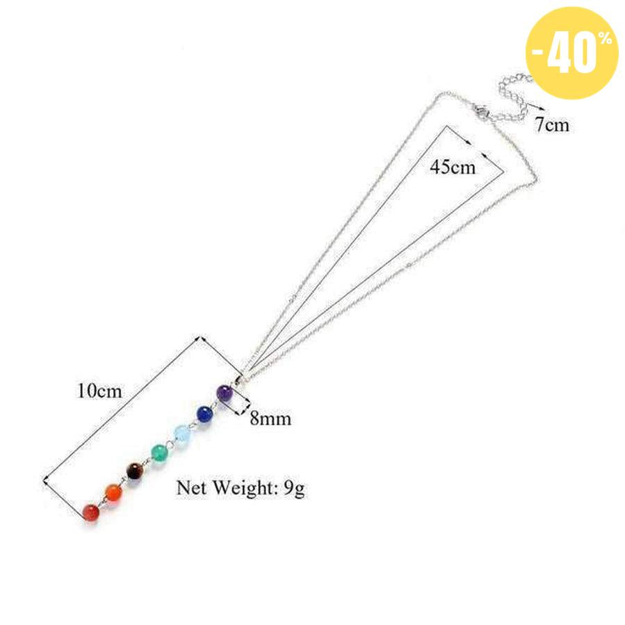 Collier des 7 chakras
