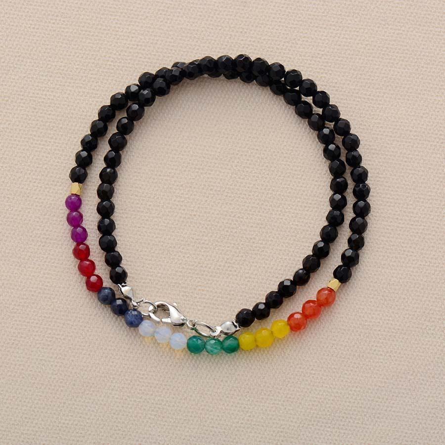 Collier «Equilibre et Harmonie» des 7 chakras