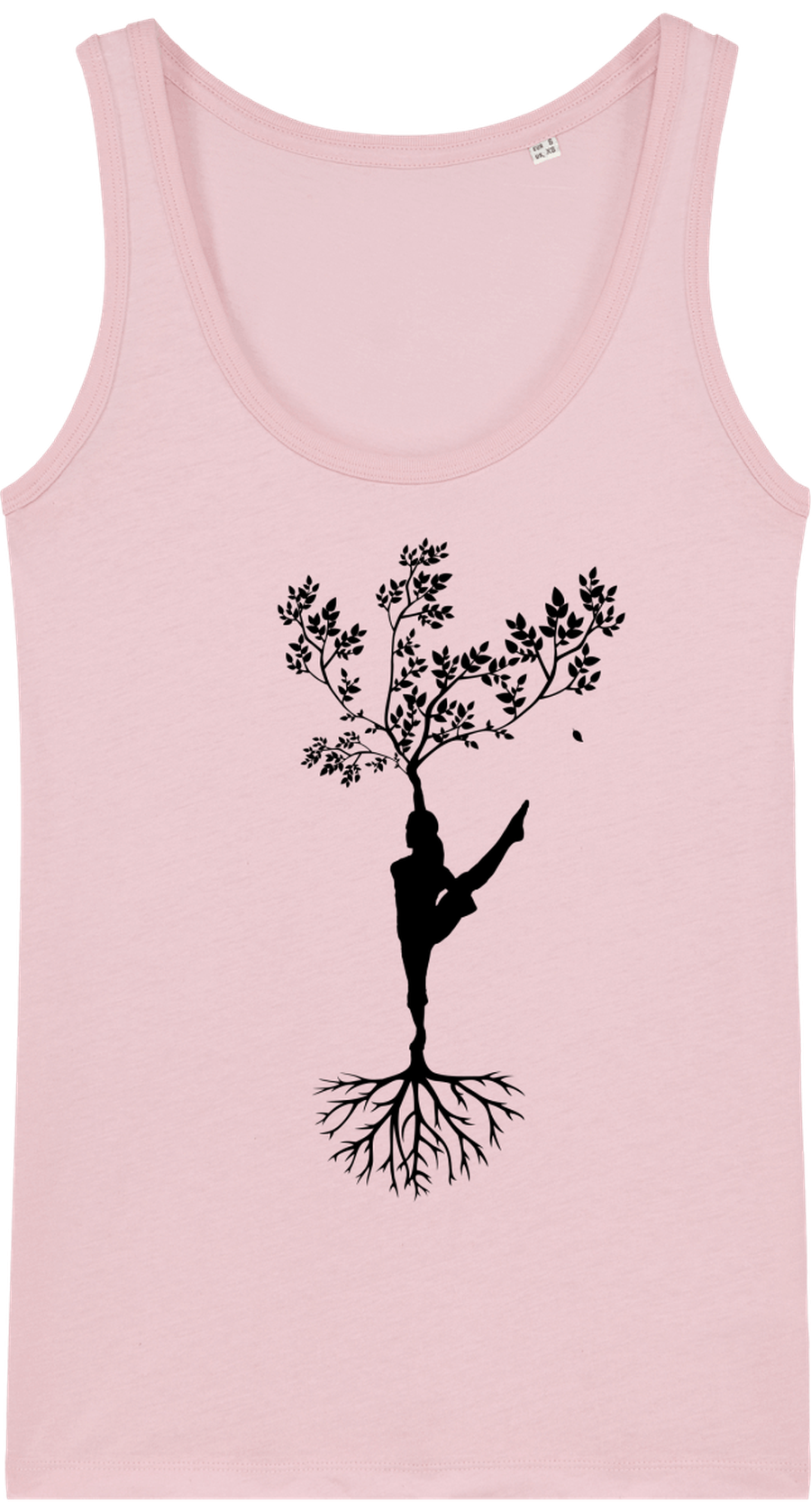 Débardeur en coton bio «Yoga Tree 2» pour Femme
