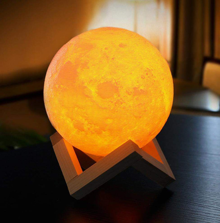 Lampe d'Ambiance Lune - Gadgets et Cadeaux Originaux
