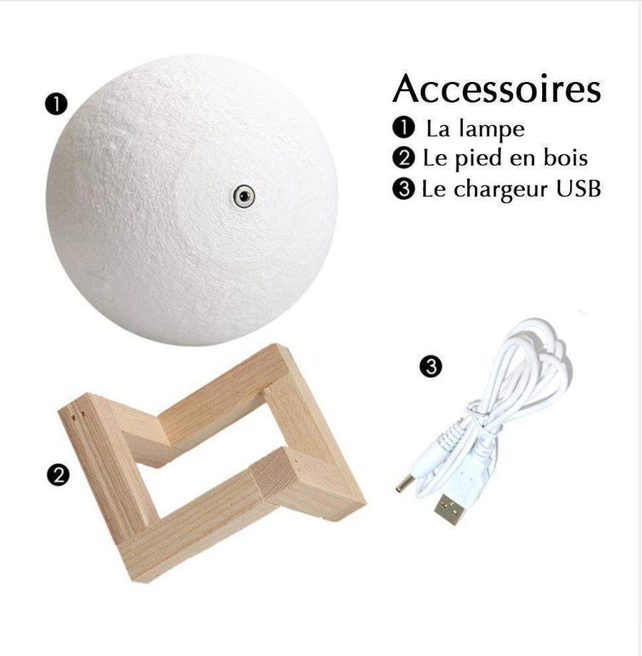 Exclusivité Lampe Lune 3D