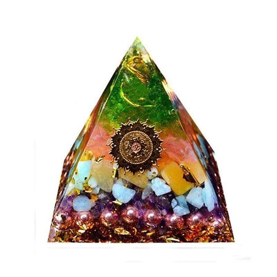 Orgonite, pyramide d’amour Anahata