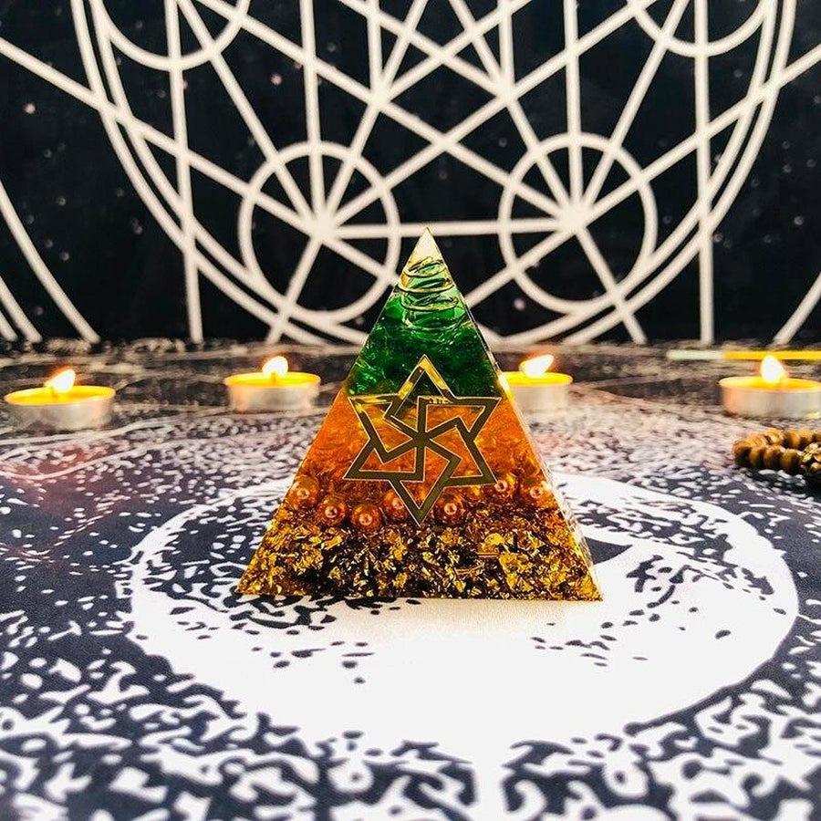 Orgonite, pyramide de créativité